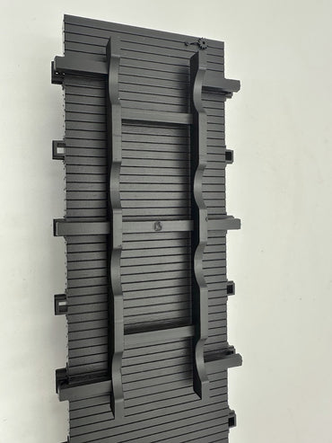 USA Trains G Scale Single Row Wheel Trucks Rack Holder for Flat Car - Brown or Black