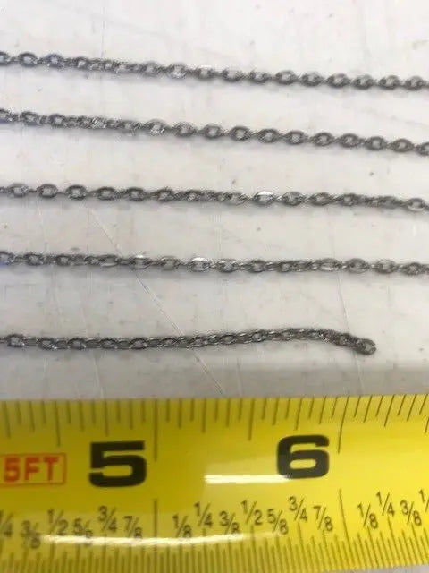 4 Feet of All Scales BLACKENED Metal Hobby Chain for LGB, USA Trains, Loads, Cranes and more My Store