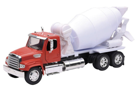 G-Scale Truck Freightliner 114SD Cement Mixer Long Haul Trucker 1:32 by New Ray 11013