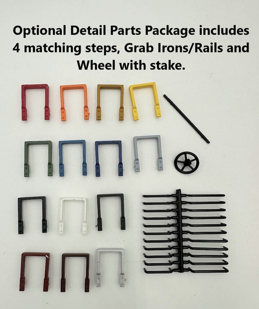 USA Trains D&RGW Denver Rio Grande Flat Car - Light Gray