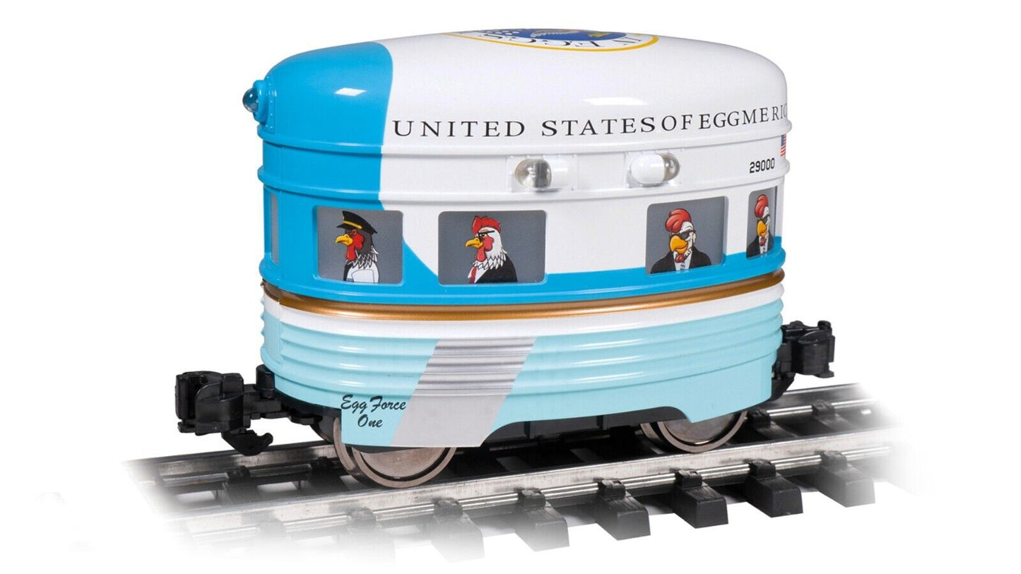 Bachmann Eggliner 96293 USA EGG FORCE ONE President Car, Aristo Remake