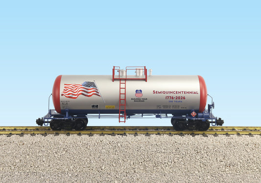 USA Trains 42' Tank Car Patriotic USA Flag - R15272 available NOW