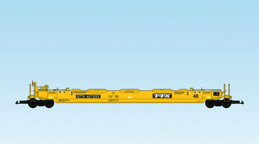 USA TRAINS INTERMODAL Flat Car R17100 TTX Black Logo - No Containers