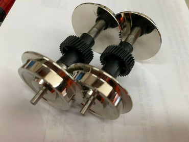 USA Trains R22-011 - 2 Standard Metal Wheels and Gears My Store