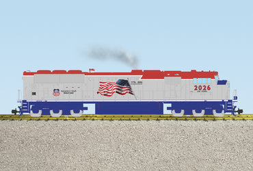 USA Trains R22622 SD70 MAC Diesel Patriotic RED/SILVER/BLUE/WHITE - IN STOCK NOW
