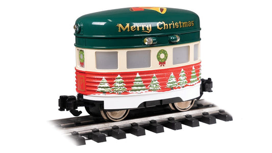 Bachmann / Aristo Eggliner 96294 CHRISTMAS Sleigh Bells Egg Liner Holiday Car