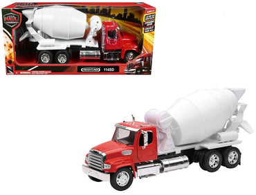 G-Scale Truck Freightliner 114SD Cement Mixer Long Haul Trucker 1:32 by New Ray 11013