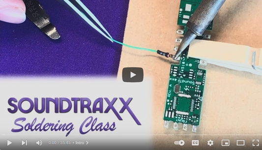 Soundtraxx-Soldering-Tutorial Roll-EZ Wheels