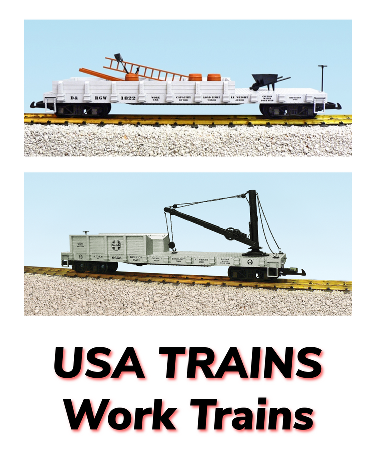 USA Trains American Work Trains Series – Roll-EZ Wheels