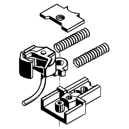 KADEE 831 G Scale Large Offset Couplers with Truck Mount Gearboxes