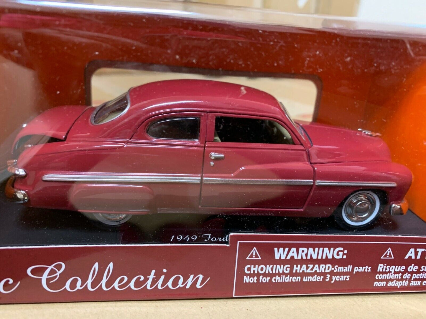 Newray 1/32 1949 Ford Mercury Red 2 Door Diecast Model