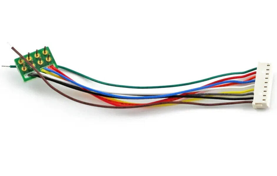 SoundTraxx DCC 9-Pin JST To NMRA 8-Pin Wiring Harness - 810135