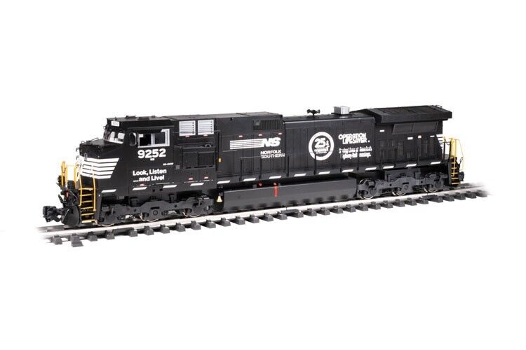 Bachmann 90908 G 1/29 GE DASH-9 NORFOLK SO. #9252, DCC and SOUND READY