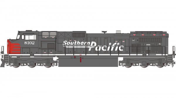 Bachmann 90920 SOUTHERN PACIFIC #8102 GE DASH-9 DIESEL, DCC and SOUND READY