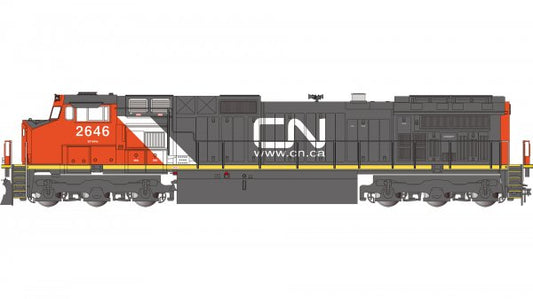 Bachmann 90924 Canadian National #2646 GE DASH-9 DIESEL, DCC and SOUND READY