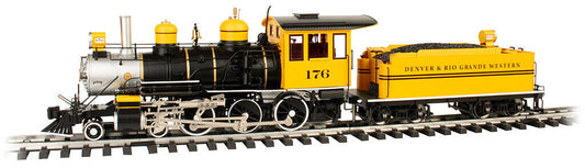 BACHMANN 91803 D&RGW BUMBLE BEE 4-6-0 with Metal Gears and Sound Ready