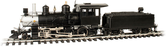 BACHMANN 91804 Black Undecorated 4-6-0 with Metal Gears and Rods - SOUND READY