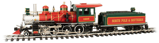 BACHMANN G 91805 Christmas 4-6-0 with Metal Gears and Rods - SOUND READY