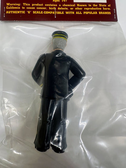 Bachmann G Scale Railroad Train Conductor 92333 Figure