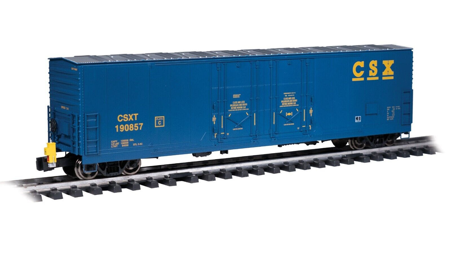 BACHMANN Aristo 93552 53' EVANS CSX BOXCAR with EOT 'FRED' Light