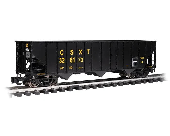 Bachmann 93656 Bethlehem Steel 100 Ton Hopper Car - CSX #326170 - Black CSXT