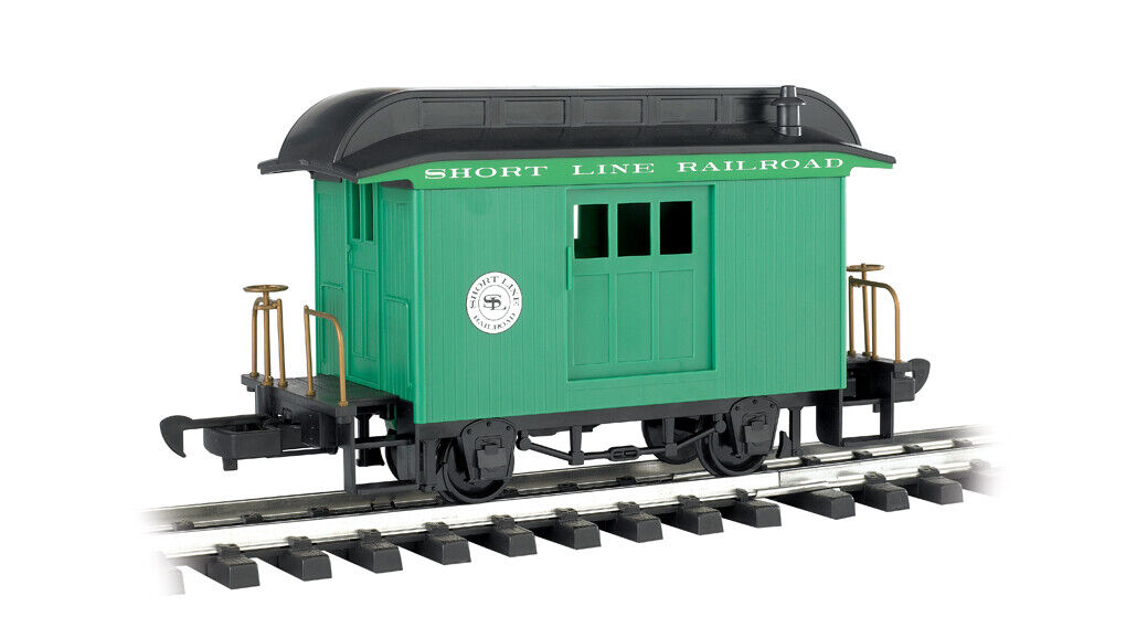 BACHMANN 97092 Lil Big Hauler Short Line Green Baggage Car