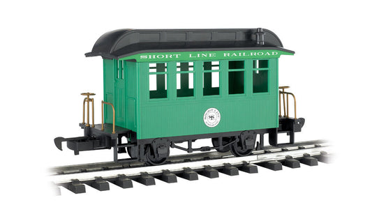 BACHMANN 97093 Lil Big Hauler Short Line RR Coach - Green