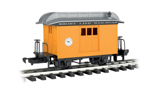 BACHMANN 97096 Lil Big Hauler Short Line Railroad Yellow Baggage Car