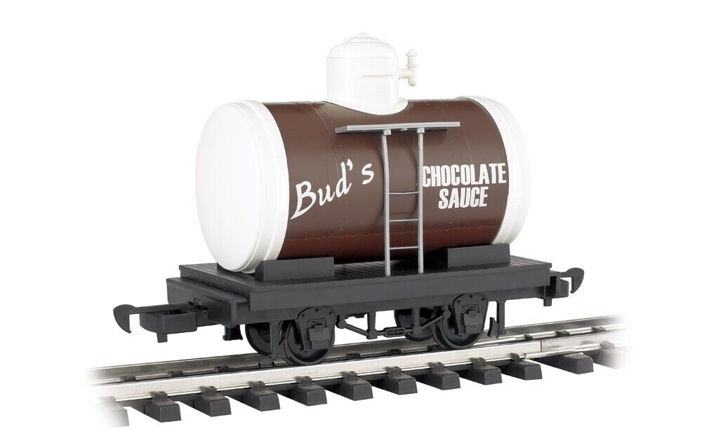 BACHMANN 98088 Lil Hauler Bud's Chocolate Sauce Tank Car - Limited Quantity