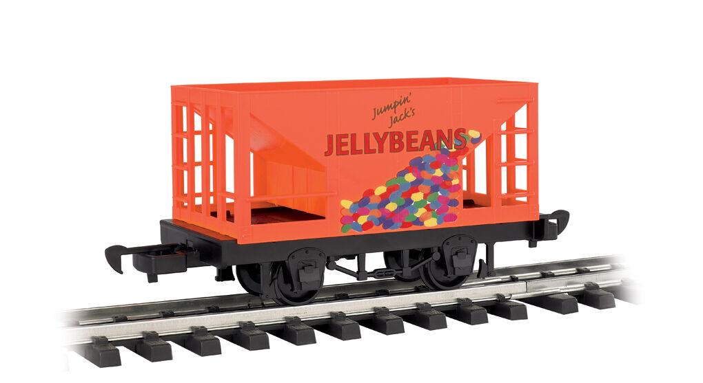 BACHMANN G SCALE 98090 Lil Big Hauler Hopper Car - Jumpin Jacks Jelly Beans