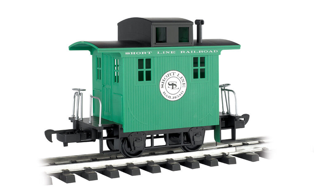 BACHMANN G SCALE 98099 Li'l Big Hauler Green Cupola Caboose