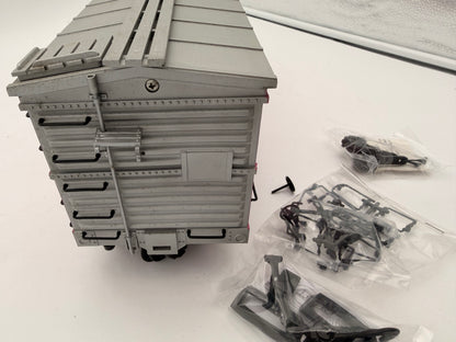 USA Trains Save a Tree Eat a Beaver PINK Reefer Boxcar - Limited Run