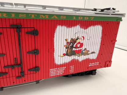 USA Trains R13015 CHRISTMAS 1997 Holiday Boxcar Reefer