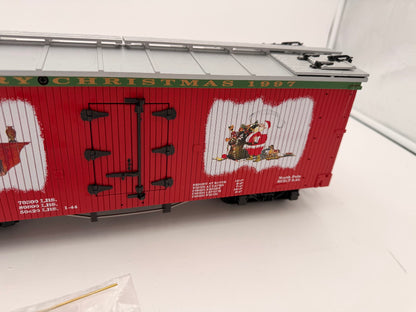 USA Trains R13015 CHRISTMAS 1997 Holiday Boxcar Reefer
