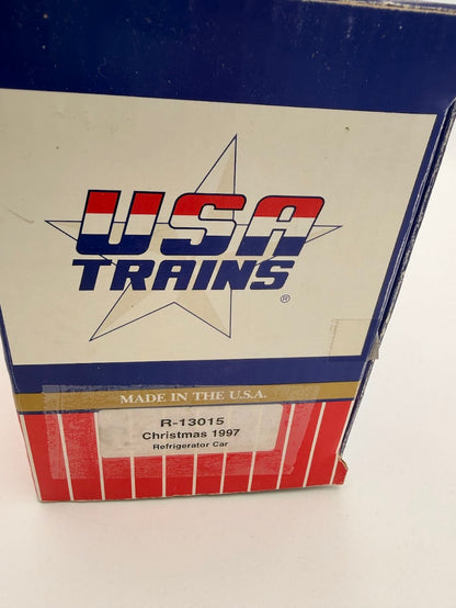 USA Trains R13015 CHRISTMAS 1997 Holiday Boxcar Reefer
