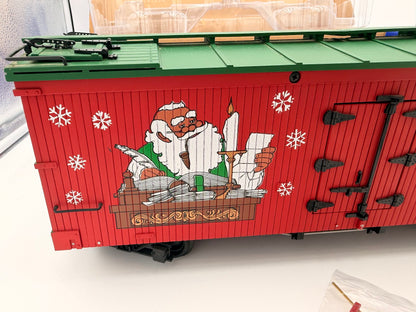 USA Trains CHRISTMAS 1992 Holiday Boxcar "Are you on my shit list"