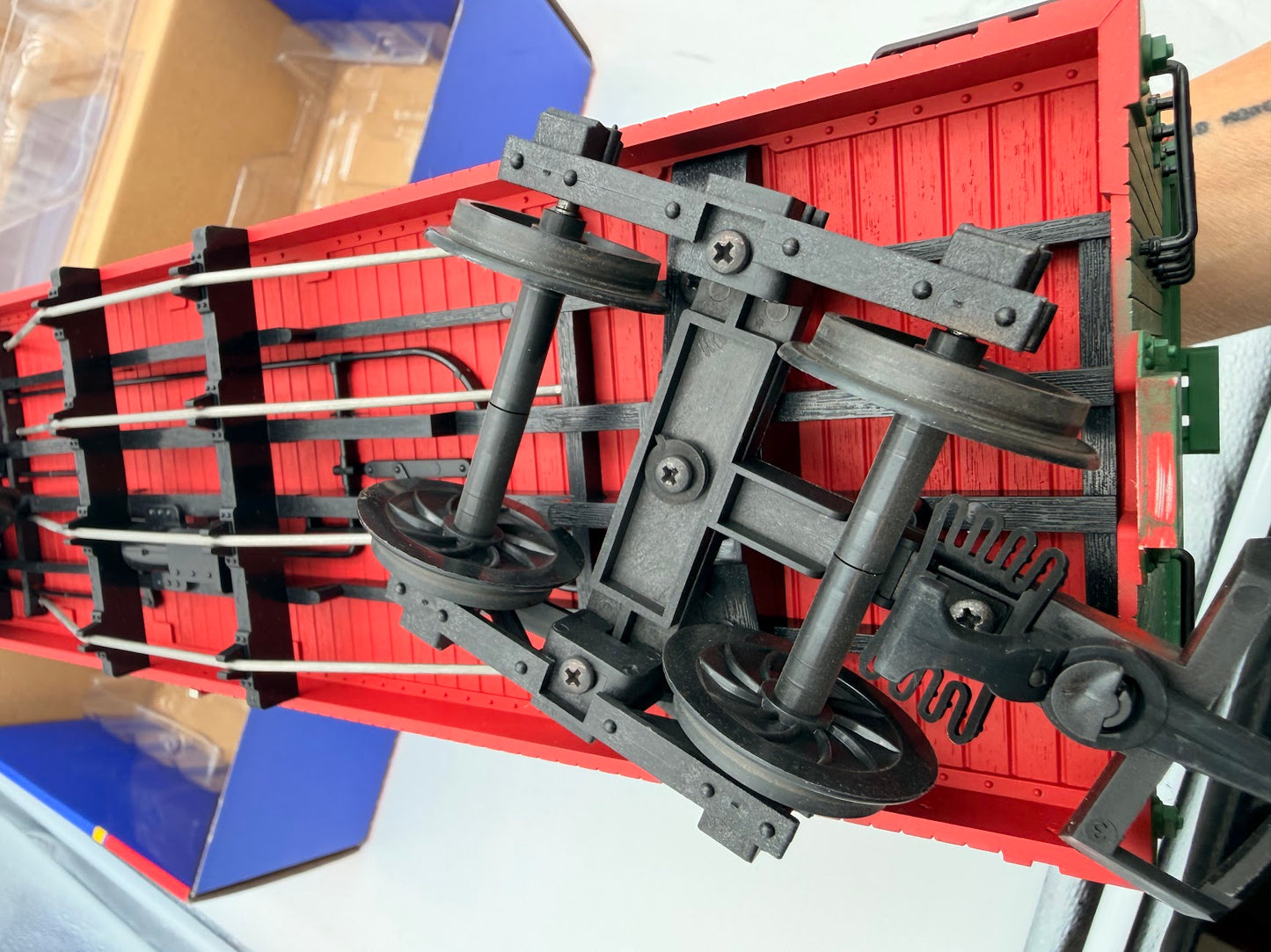 USA Trains CHRISTMAS 1992 Holiday Boxcar "Are you on my shit list"