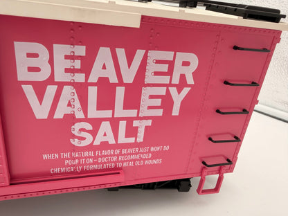 USA Trains Beaver Valley Salt PINK Reefer Boxcar - Limited Run