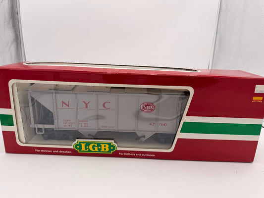 LGB 42760 NYC New York Central Covered Hopper - Gray
