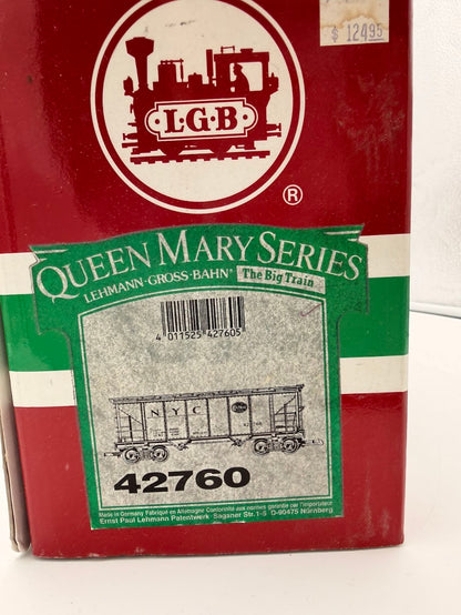 LGB 42760 NYC New York Central Covered Hopper - Gray