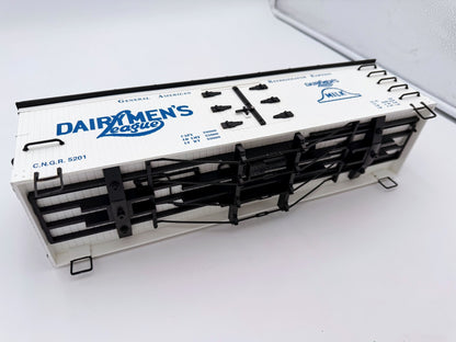 BACHMANN 93266 Dairymans League Reefer Body WITH Underframe and Steps