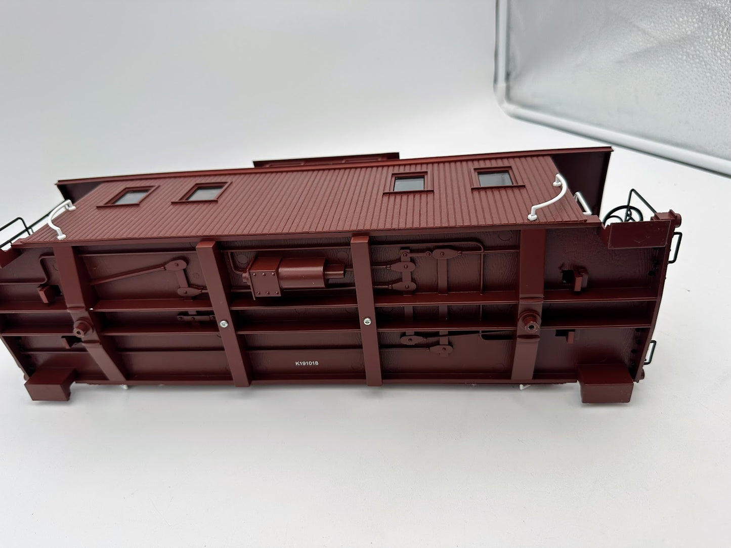 BACHMANN Undecorated Center Cupola Caboose Body Only For Scratch Building or Scenics