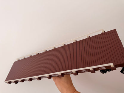 USA Trains 2 Pieces Piggyback Side Rails for Flat Car - Unpainted G Scale