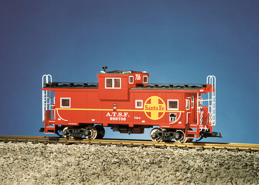 USA Trains R12101 SANTA FE Extended Vision Caboose - Red/Black