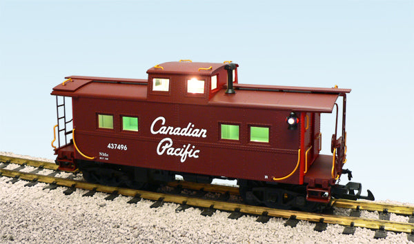 USA Trains R12156 Canadian Pacific Center Cupola Caboose - BROWN with RED End