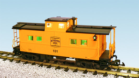 USA Trains R12176 Bethlehem Steel Center Cupola Caboose - Yellow