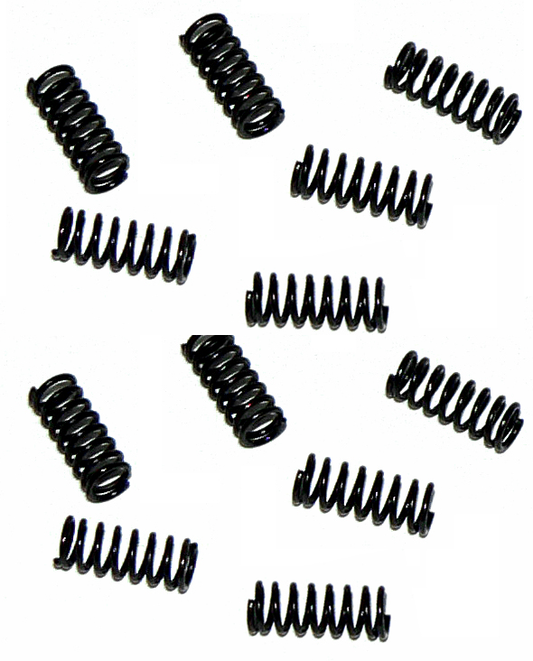 USA Trains 29'/42'/55' TANK CAR TRUCK SPRINGS - set of 12