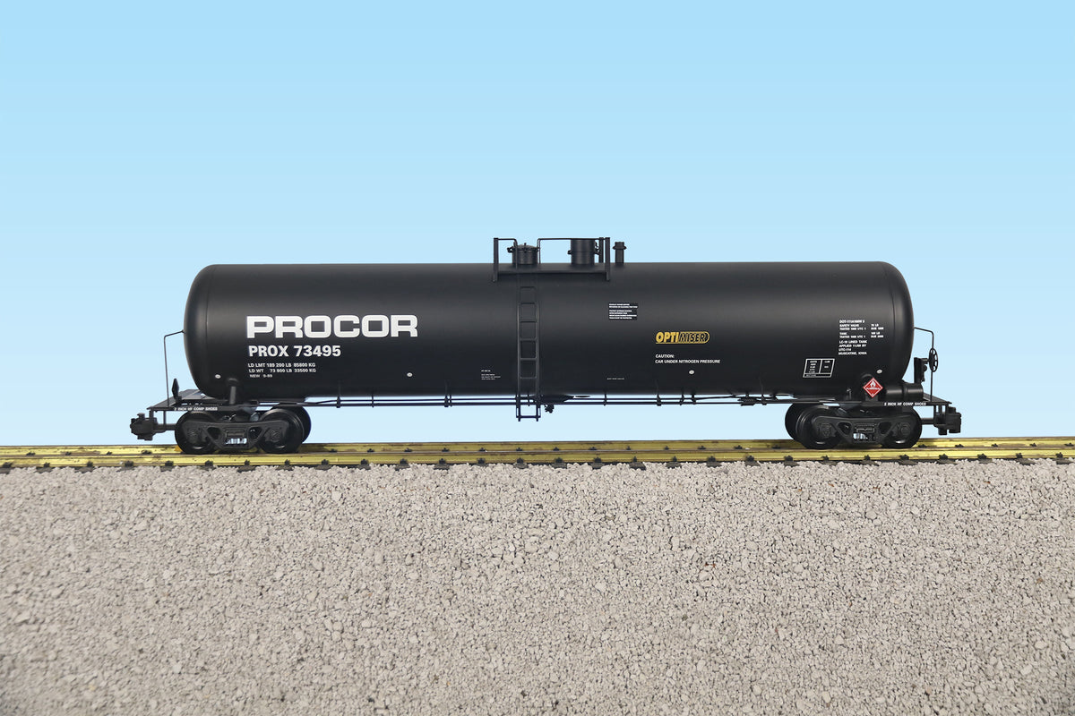 Procor Freight USA Trains PROCOR 55' Modern Tank Car BLACK- R15179 PREORDER Dec 2026 ...