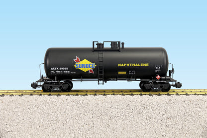 IN STOCK - USA Trains SUNOCO 42' Tank Car BLACK - R15255