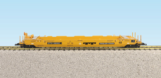 USA TRAINS INTERMODAL Flat Car R17140 Trailer Train - No Containers